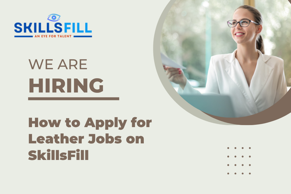 Leather Companies Hiring Freshers